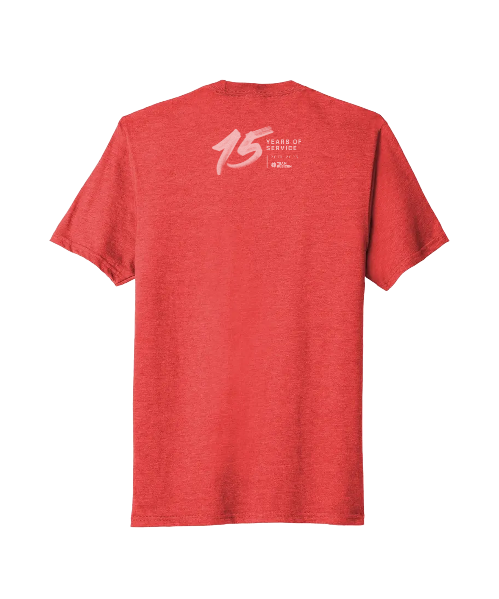 15 Year Anniversary T-Shirt (Red)