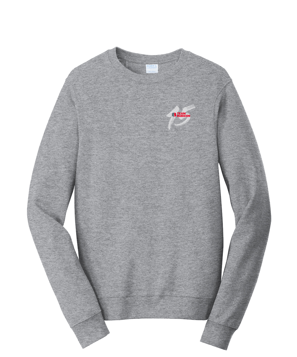 15 Year Anniversary Crewneck Sweatshirt (Grey)