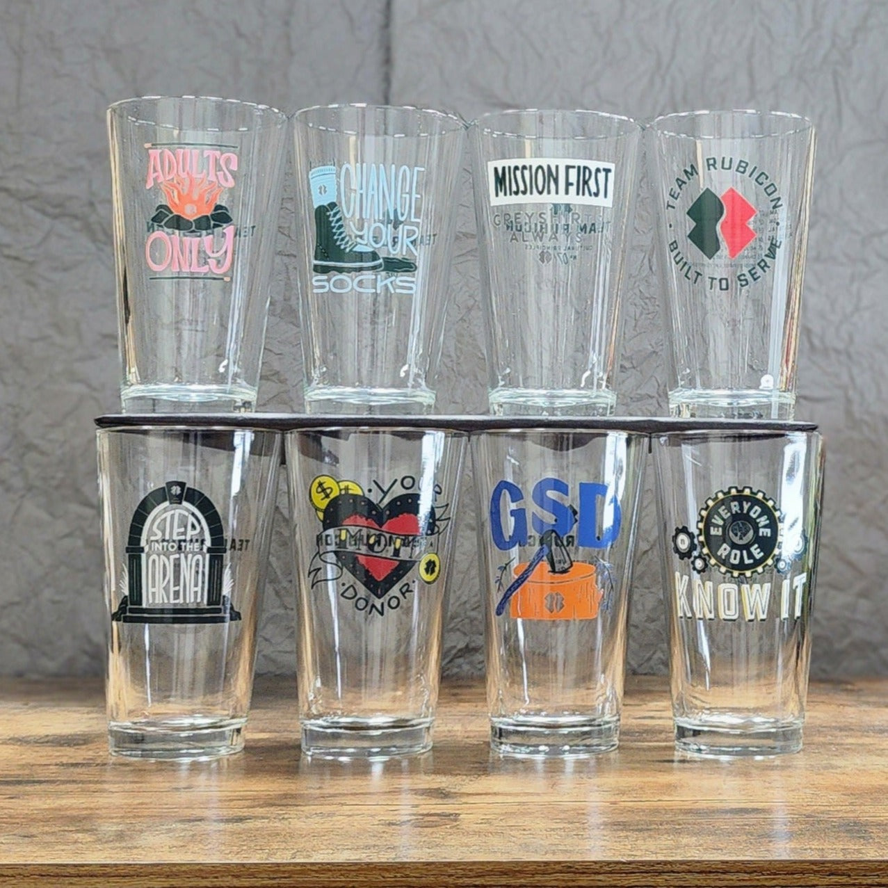 Cultural Principles Drinkware Set (Set of 8)