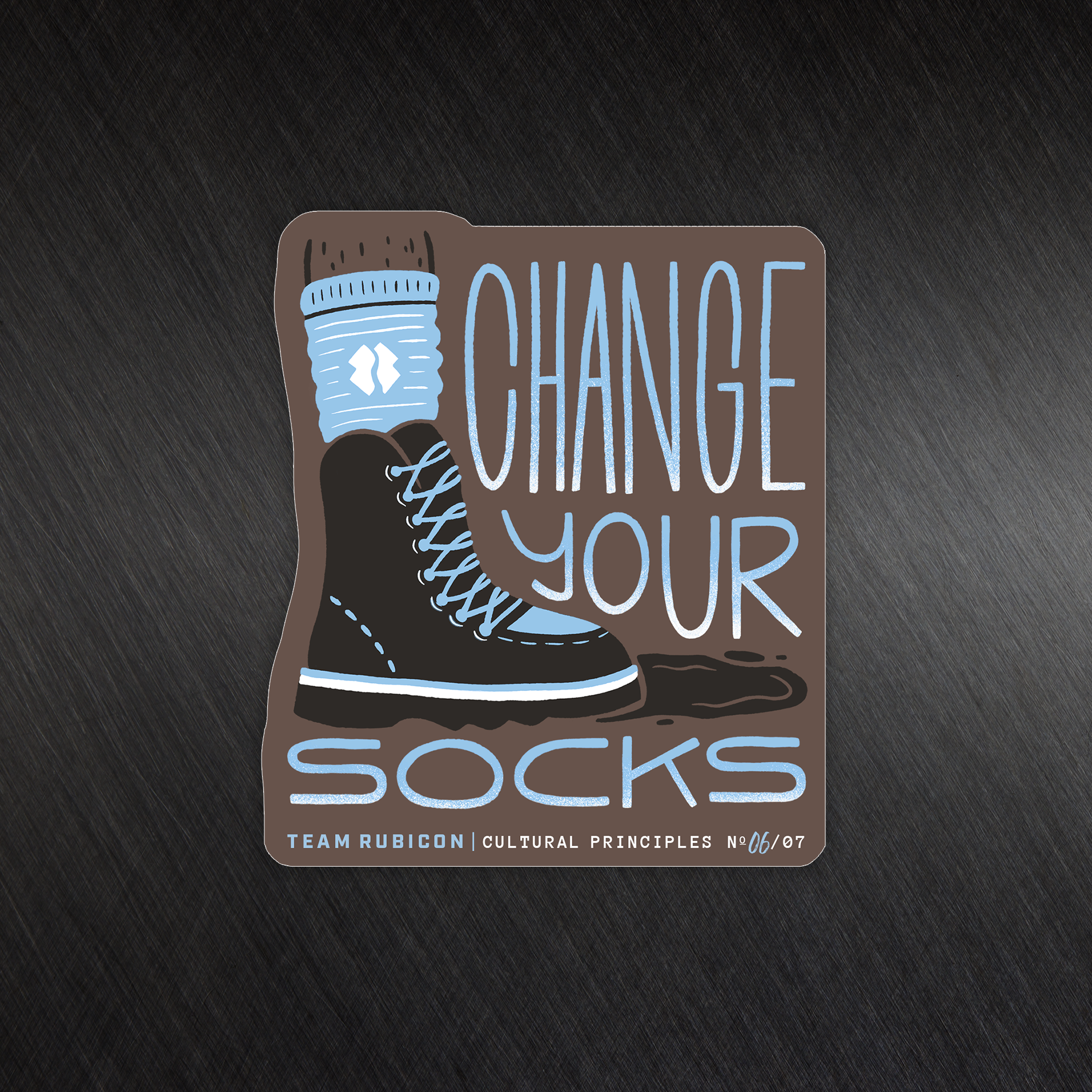 Change Your Socks Magnet