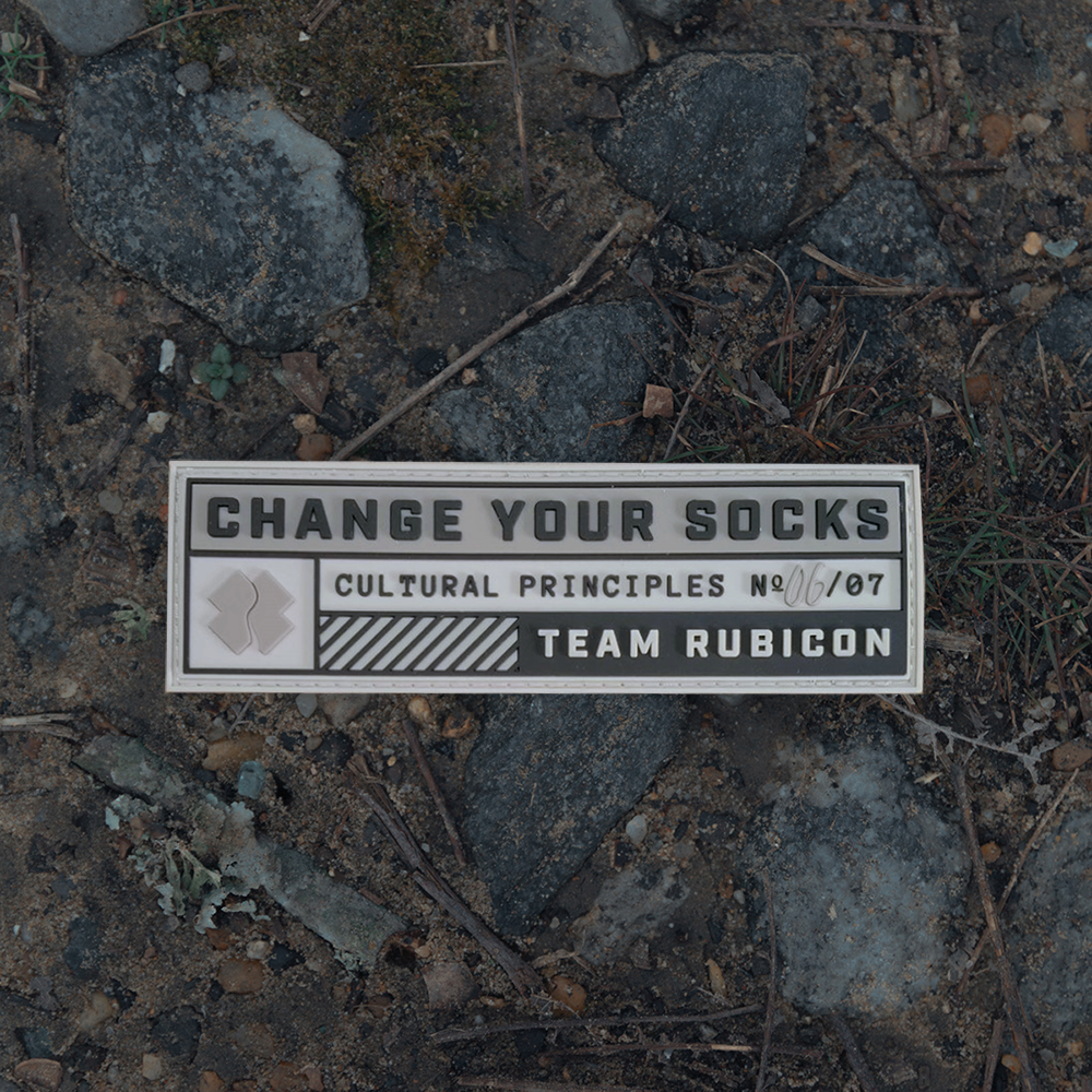 Change Your Socks Patch