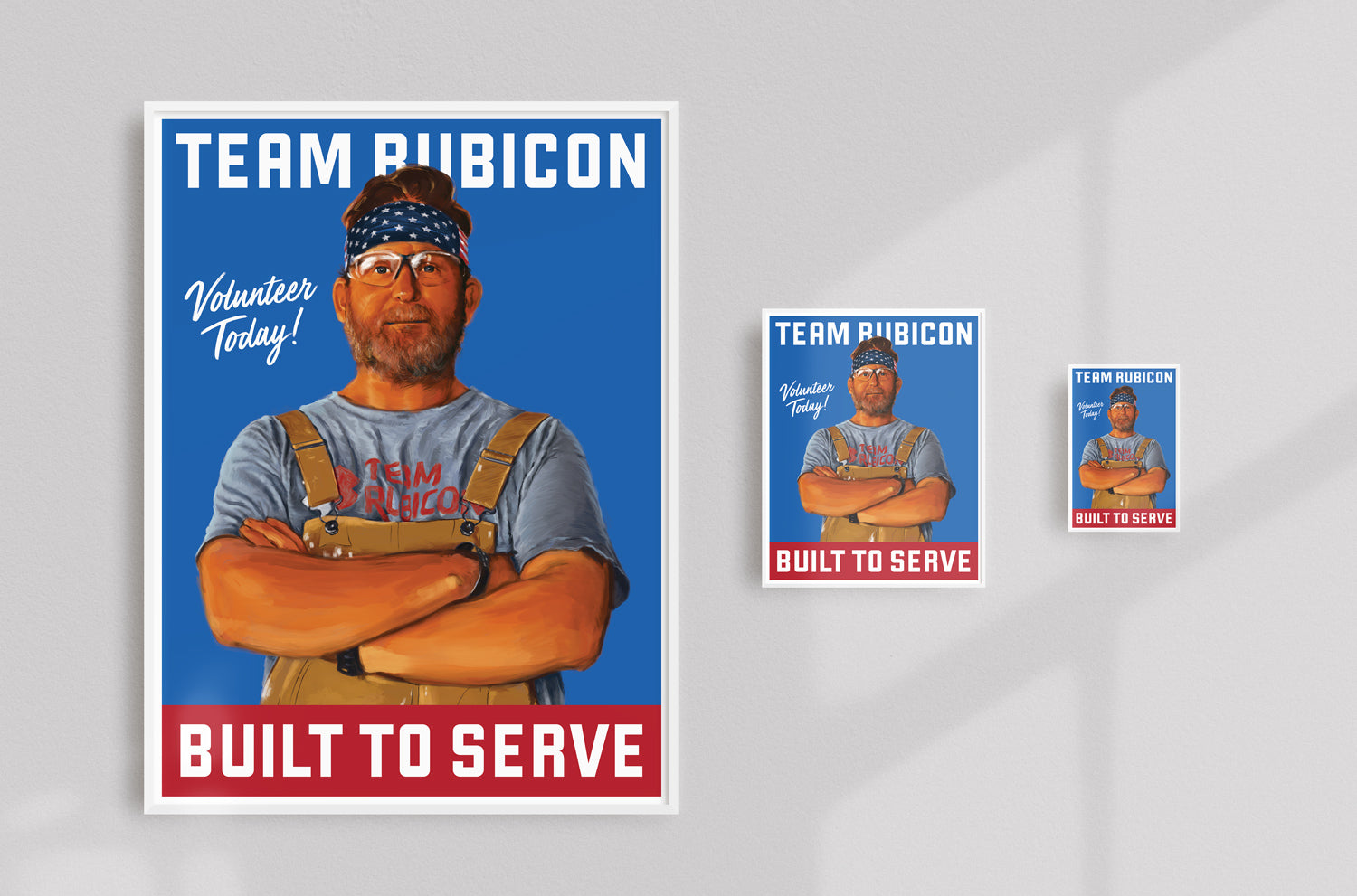 Built to Serve Art Print