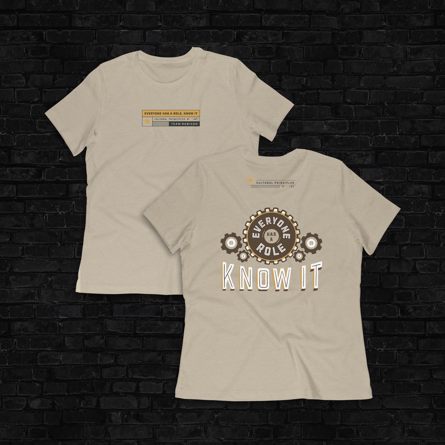 Everyone Has A Role Women's Fitted T-Shirt