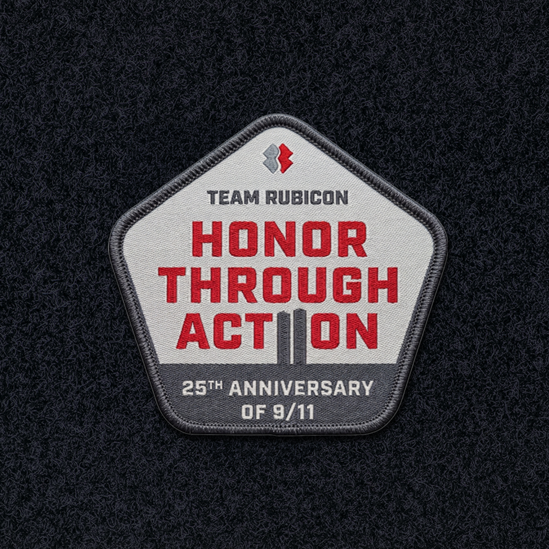 "Honor Through Action" 9/11 Anniversary Patch