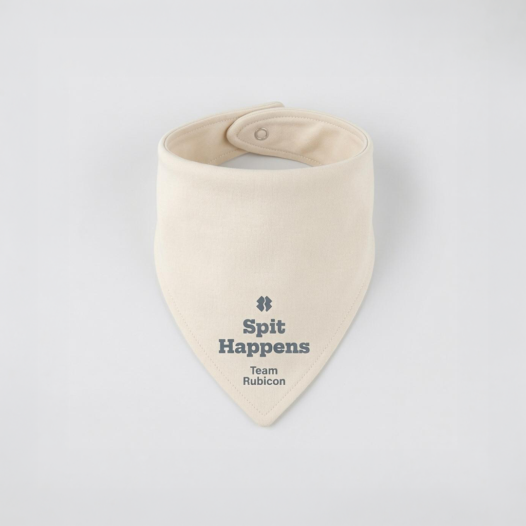 Spit Happens Bandana Bib