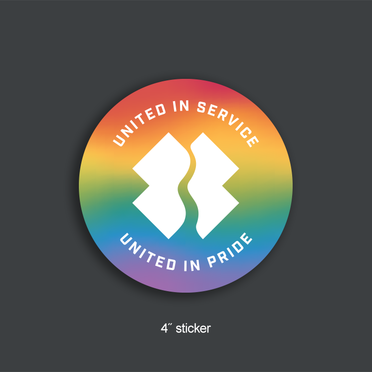 United in Pride Stickers