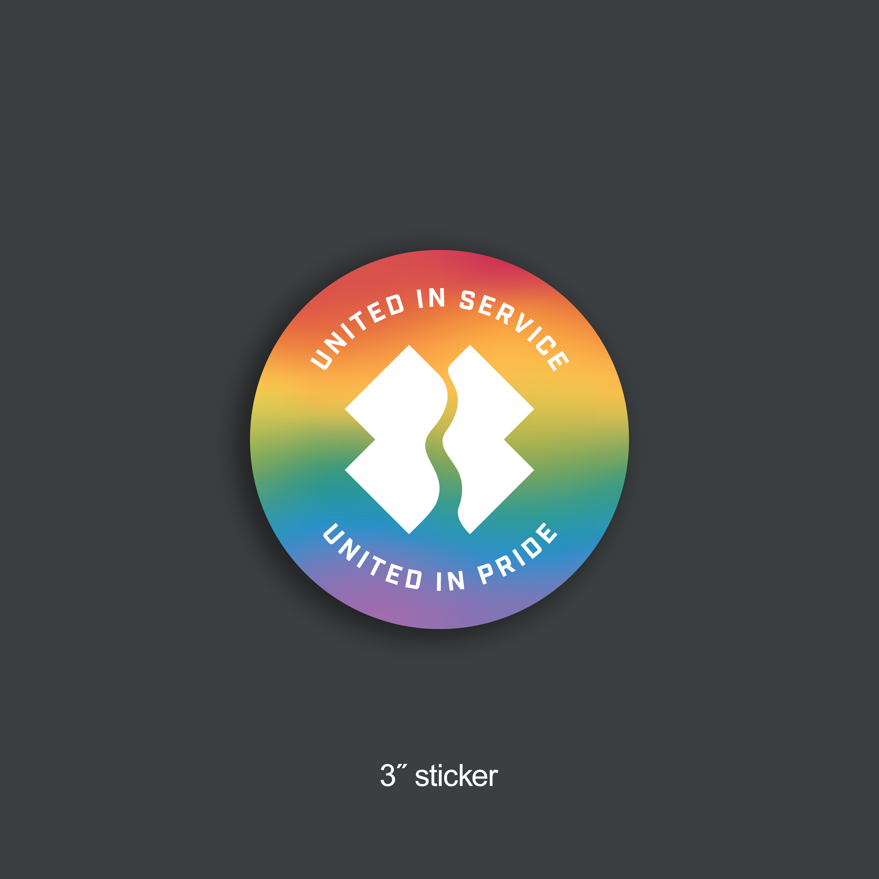 United in Pride Stickers