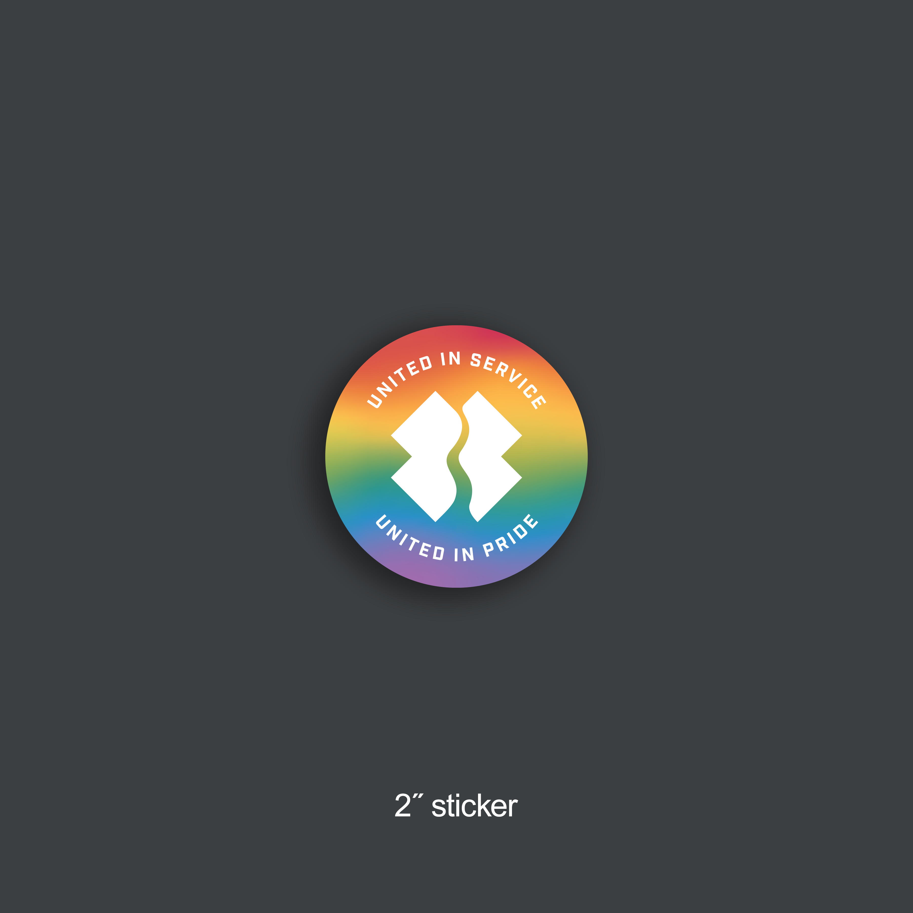 United in Pride Stickers