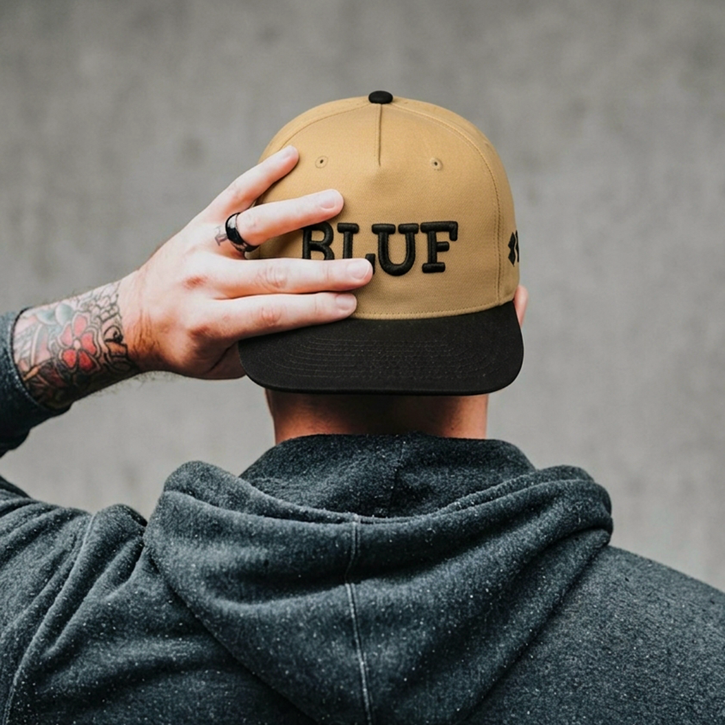 'BLUF' Two-Tone Cap
