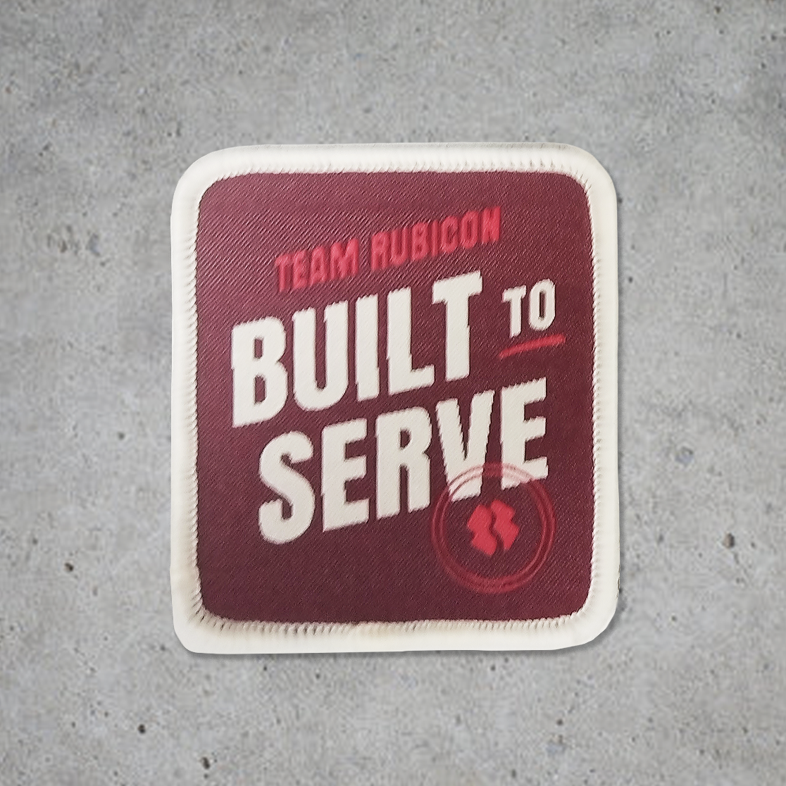 Built To Serve Patch