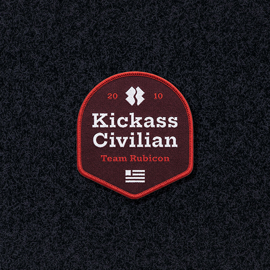 Kickass Civilian Woven Patch