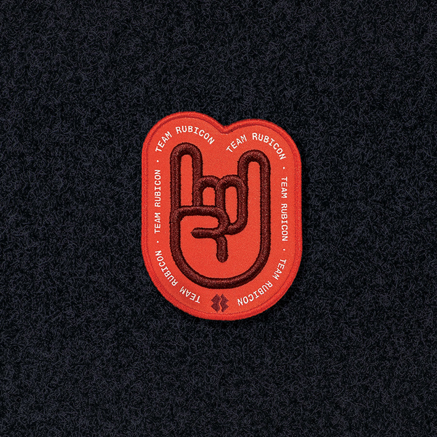 Rock On Woven Patch