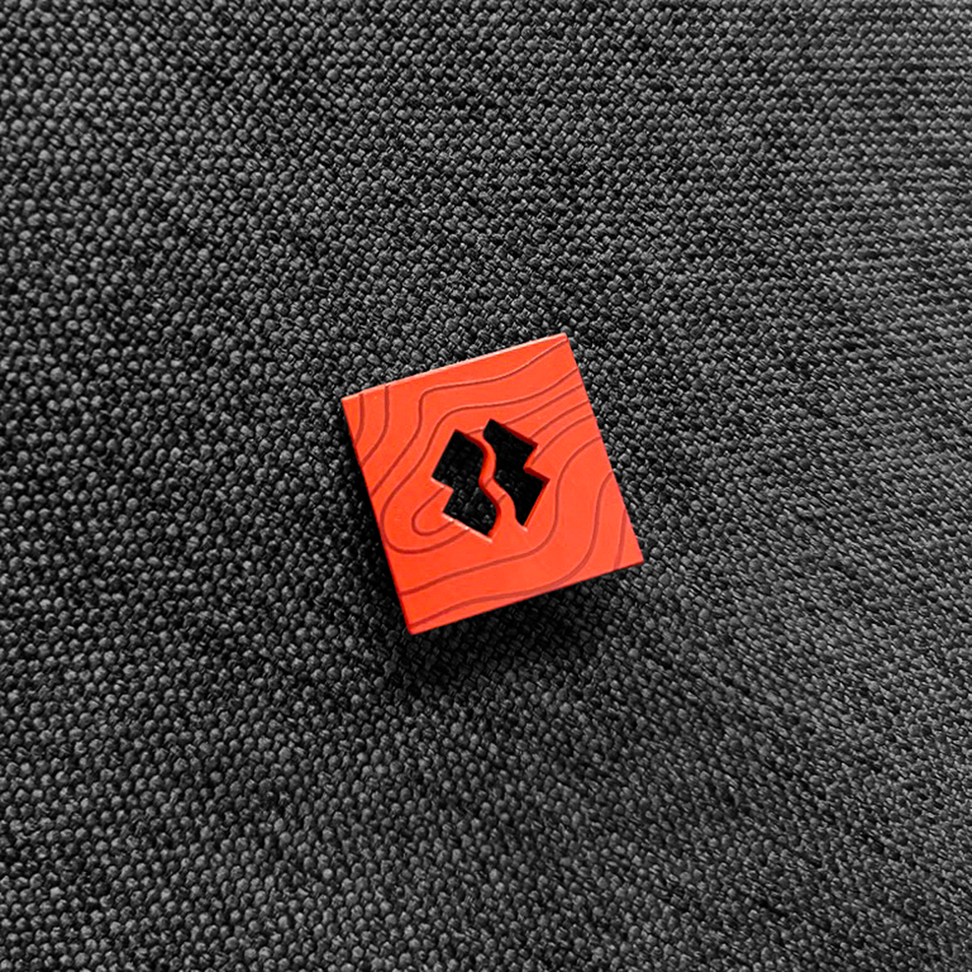 Shield X Lapel Pin