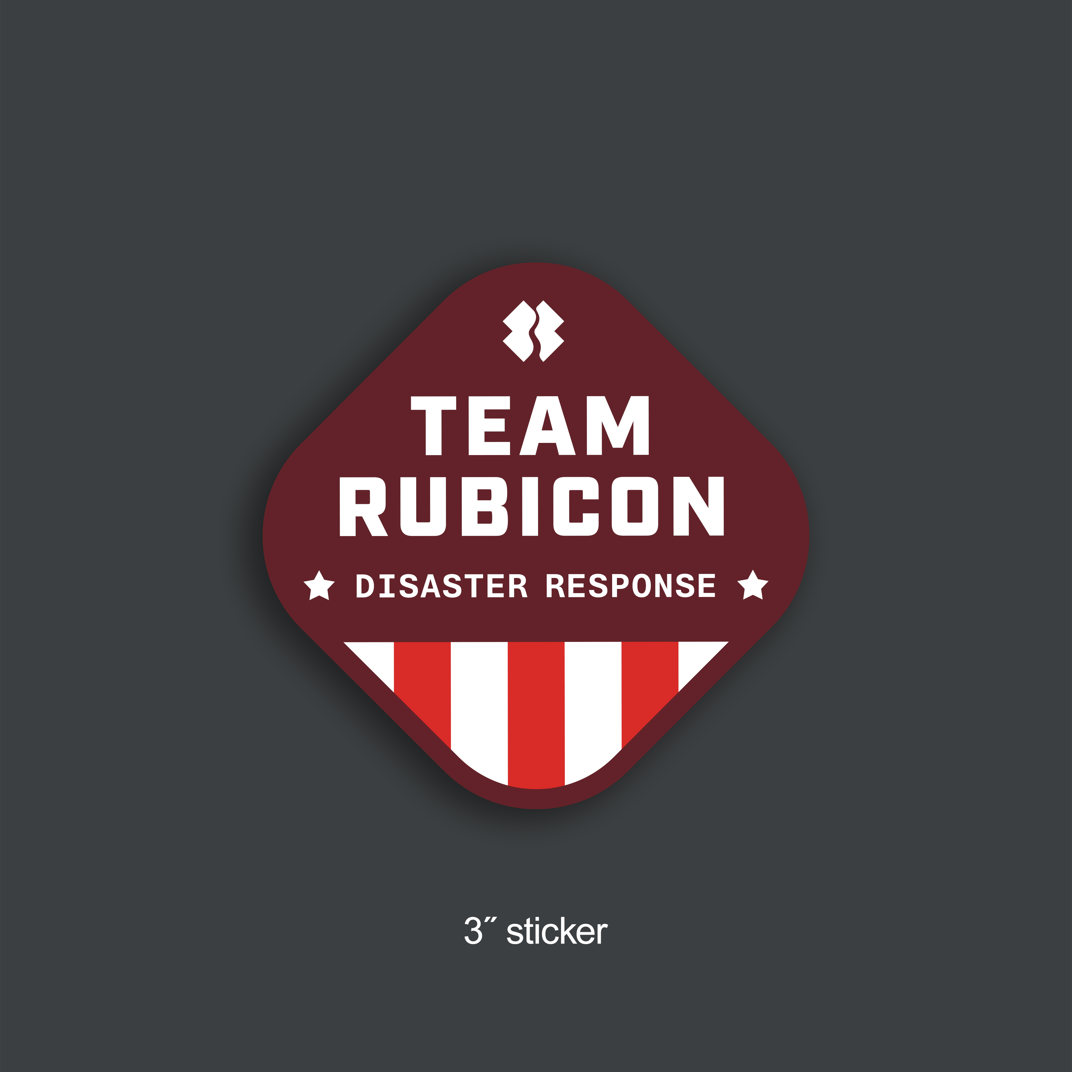 Team Rubicon Disaster Response Sticker