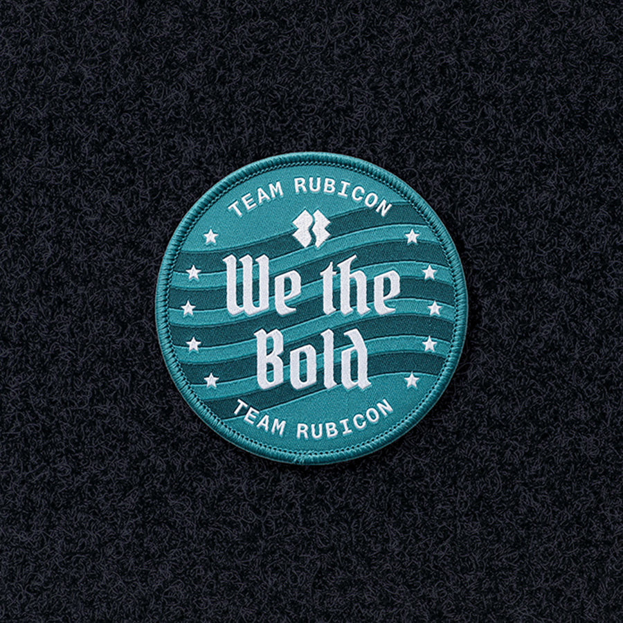 We The Bold Woven Patch