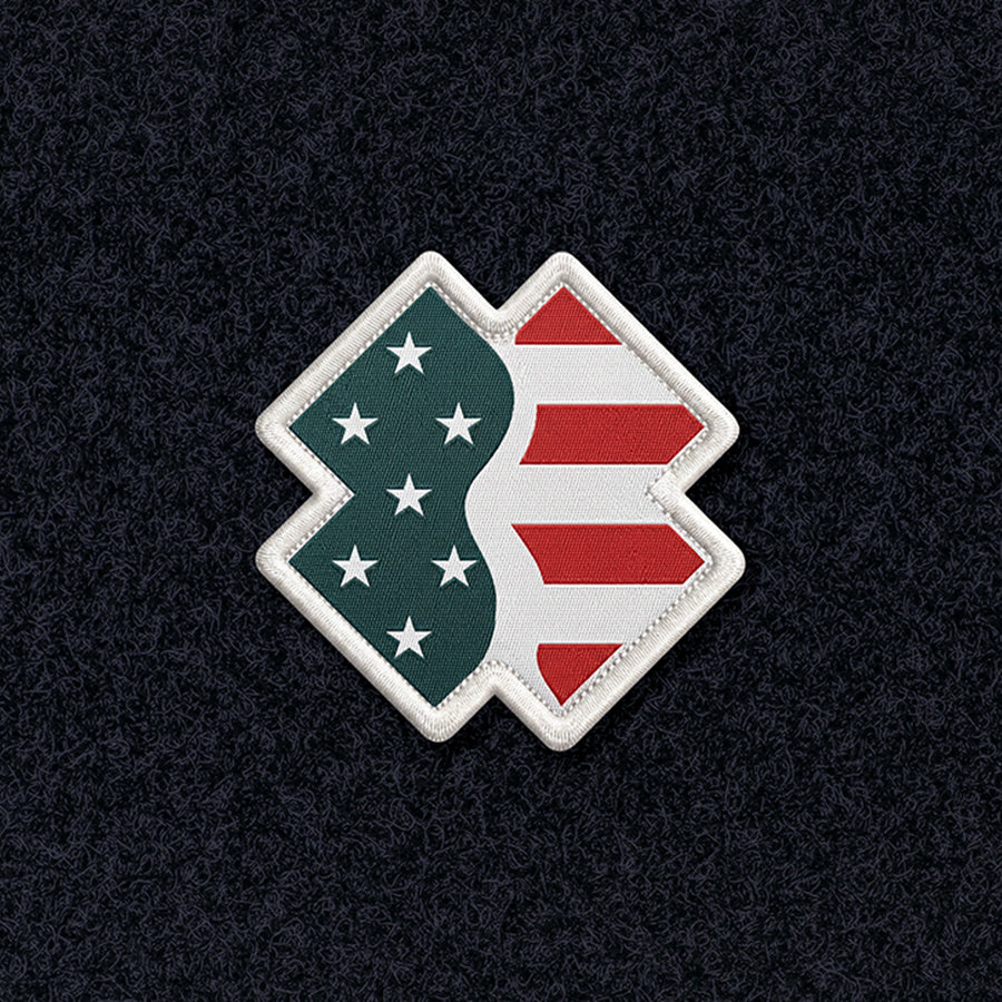 TR Logo Flag Woven Patch