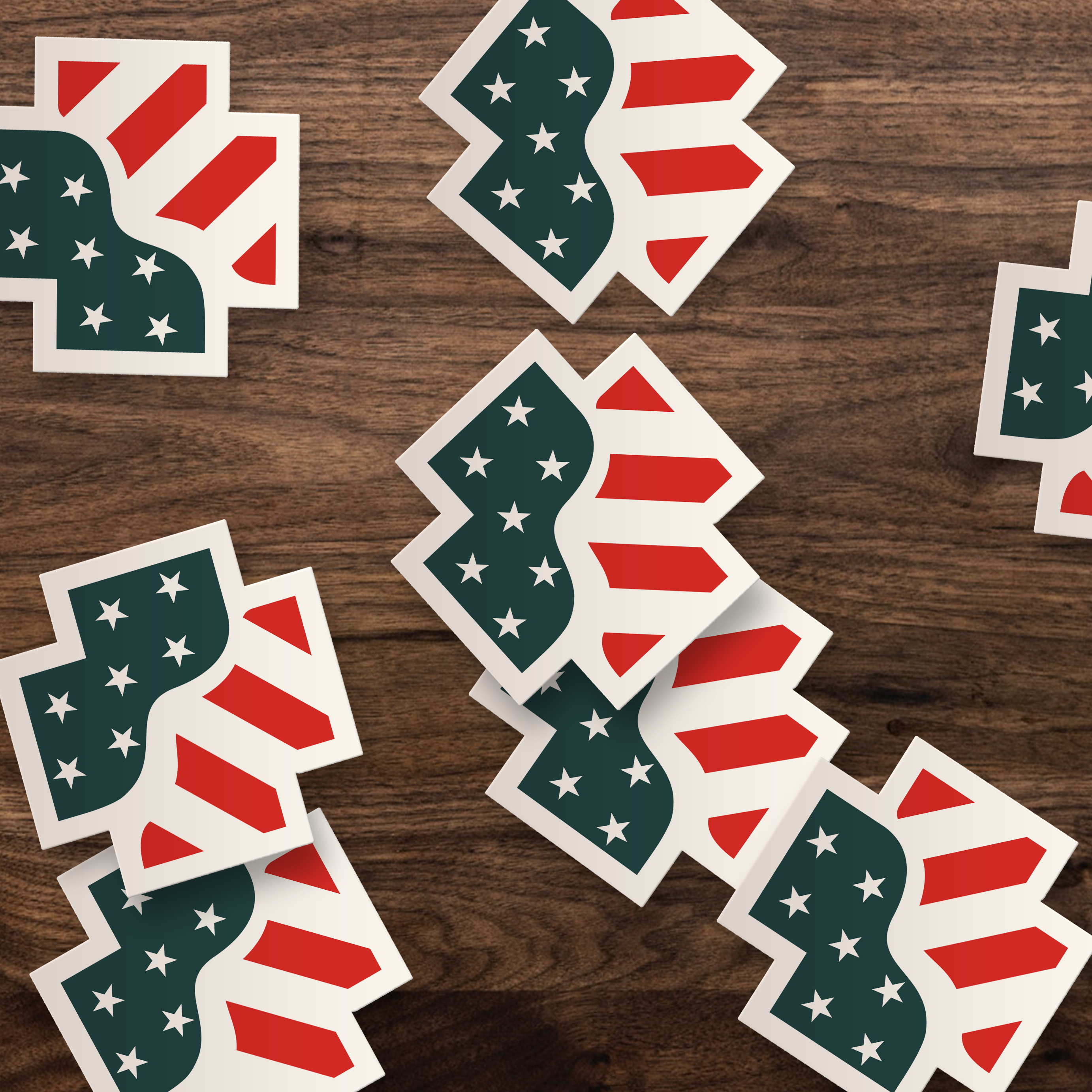 Team Rubicon X logo stickers
