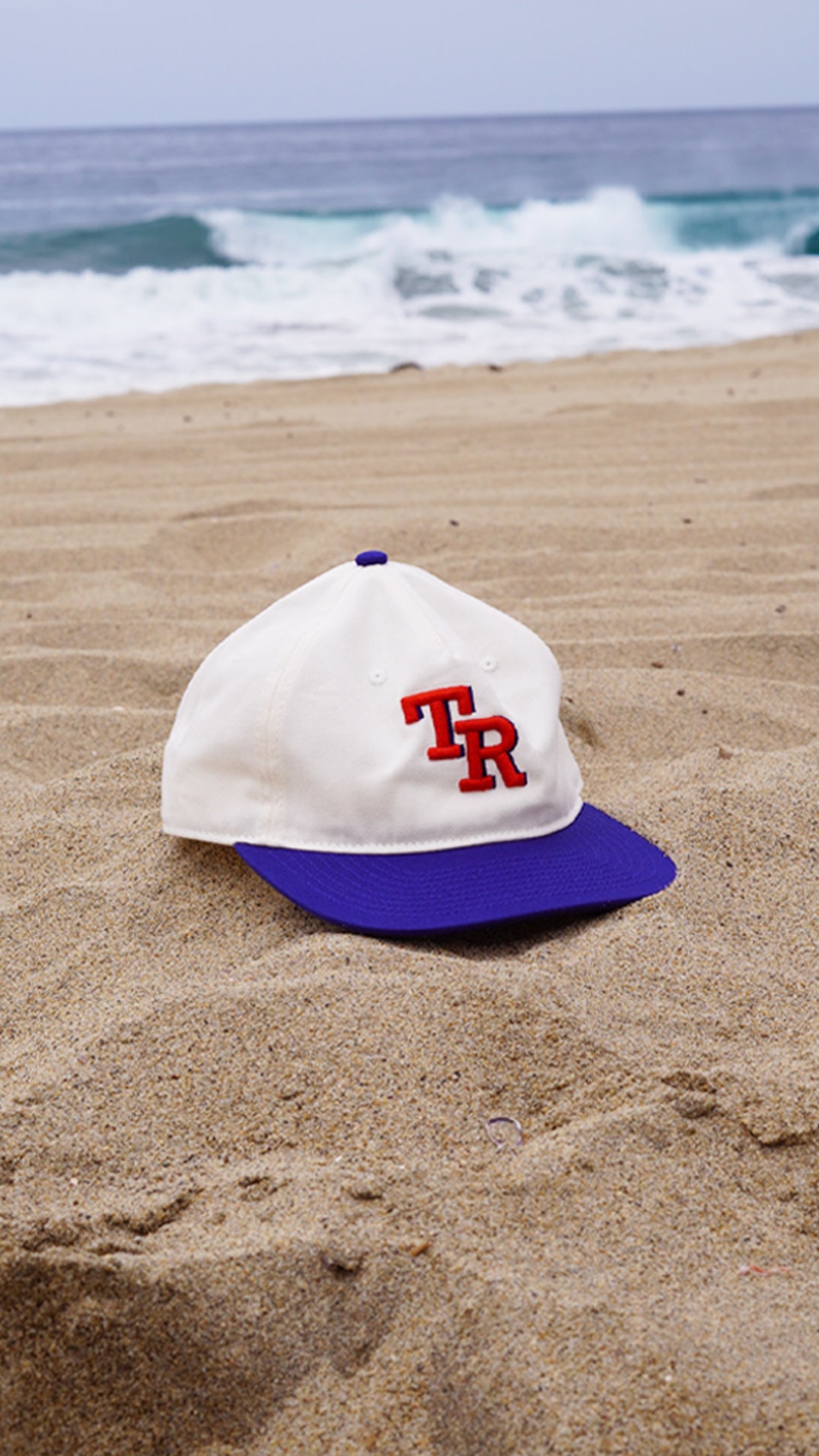 Two-Tone 'TR' Baseball Cap