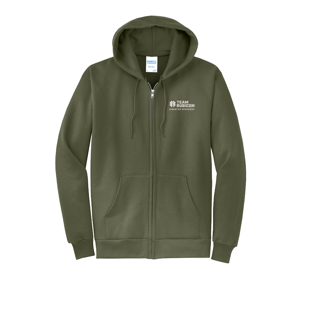 TR Logo Zip-up Hoodie