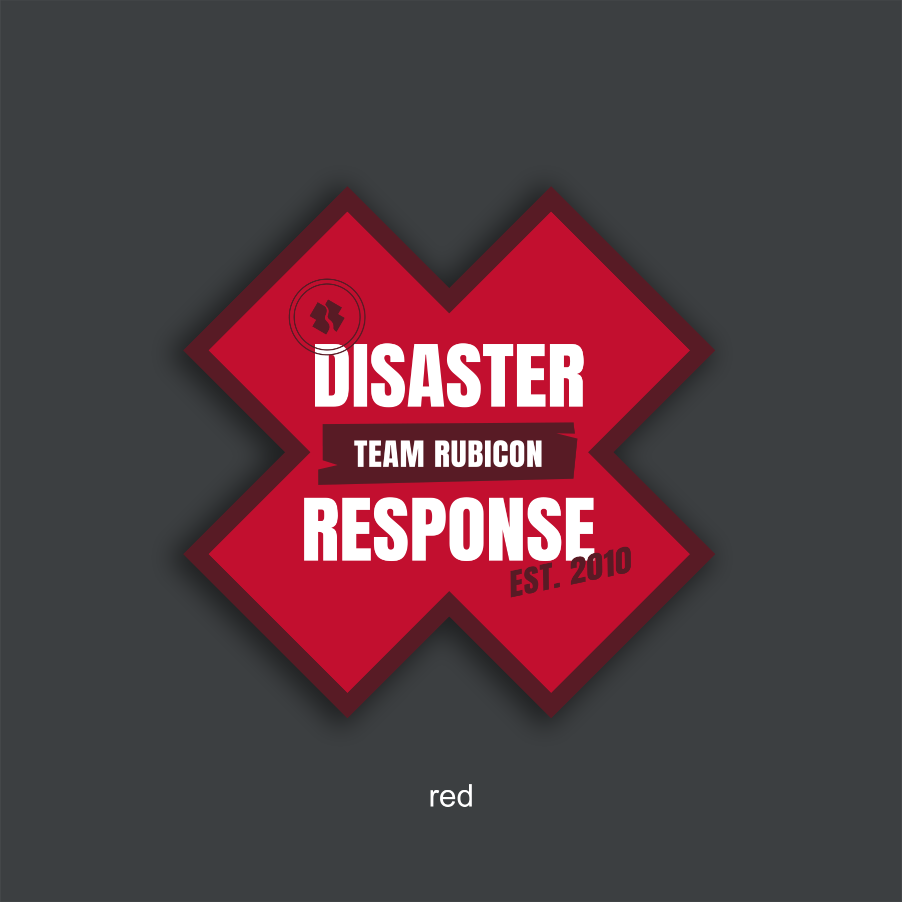 Disaster Response Vinyl Sticker