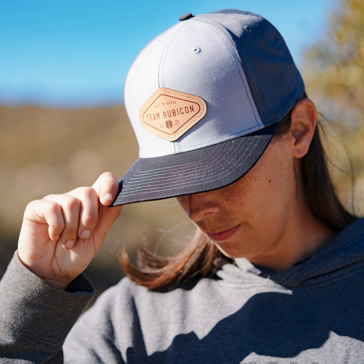 Team Rubicon Leather Patch Trucker Hat